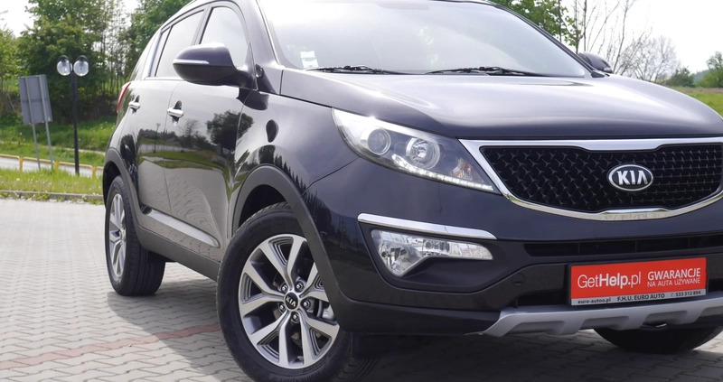 Kia Sportage cena 48900 przebieg: 117000, rok produkcji 2015 z Starachowice małe 781